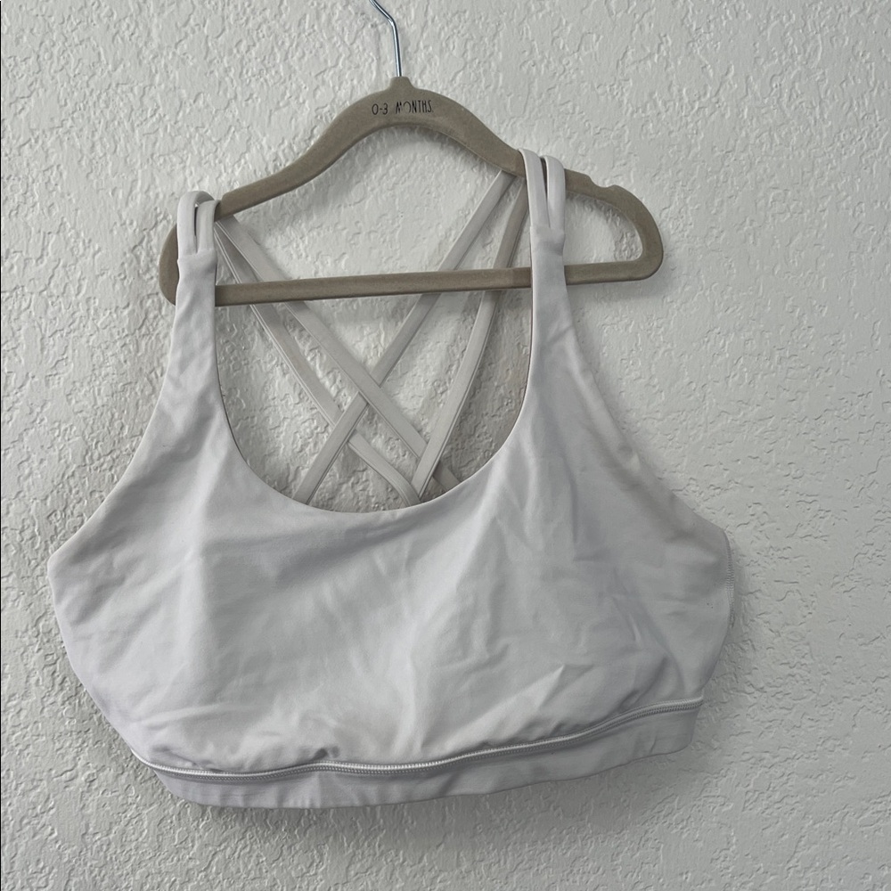 Lululemon Athletica Light Gray Sports Bra